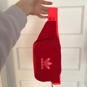 Adidas Originals Fanny Pack Neon Red/ Pink